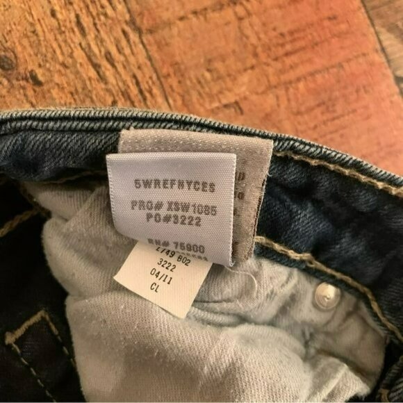 Big Star womens size 26R Low Rise Denim boot cut jeans - Picture 12 of 12